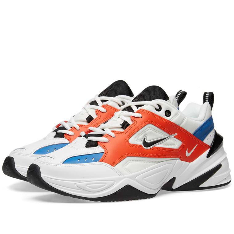 m2k tekno white black orange