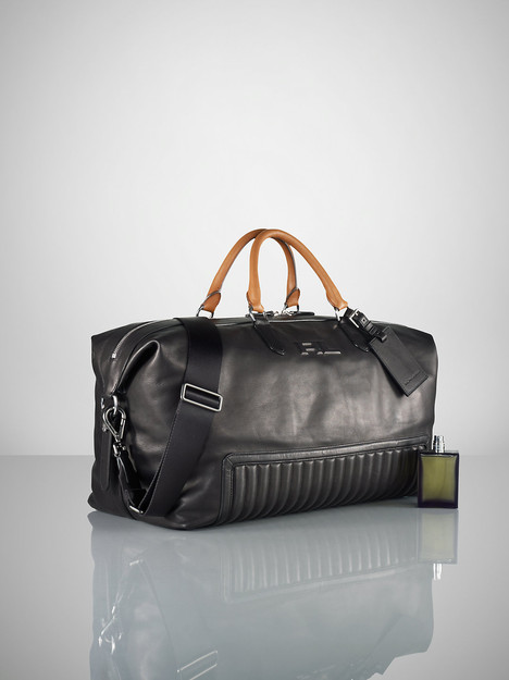 Very Goods | Quilted Leather Duffel Bag - Travel Bags Bags u0026 Business  Accessories - RalphLauren.com