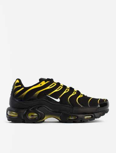 nike air max plus black vivid sulfur