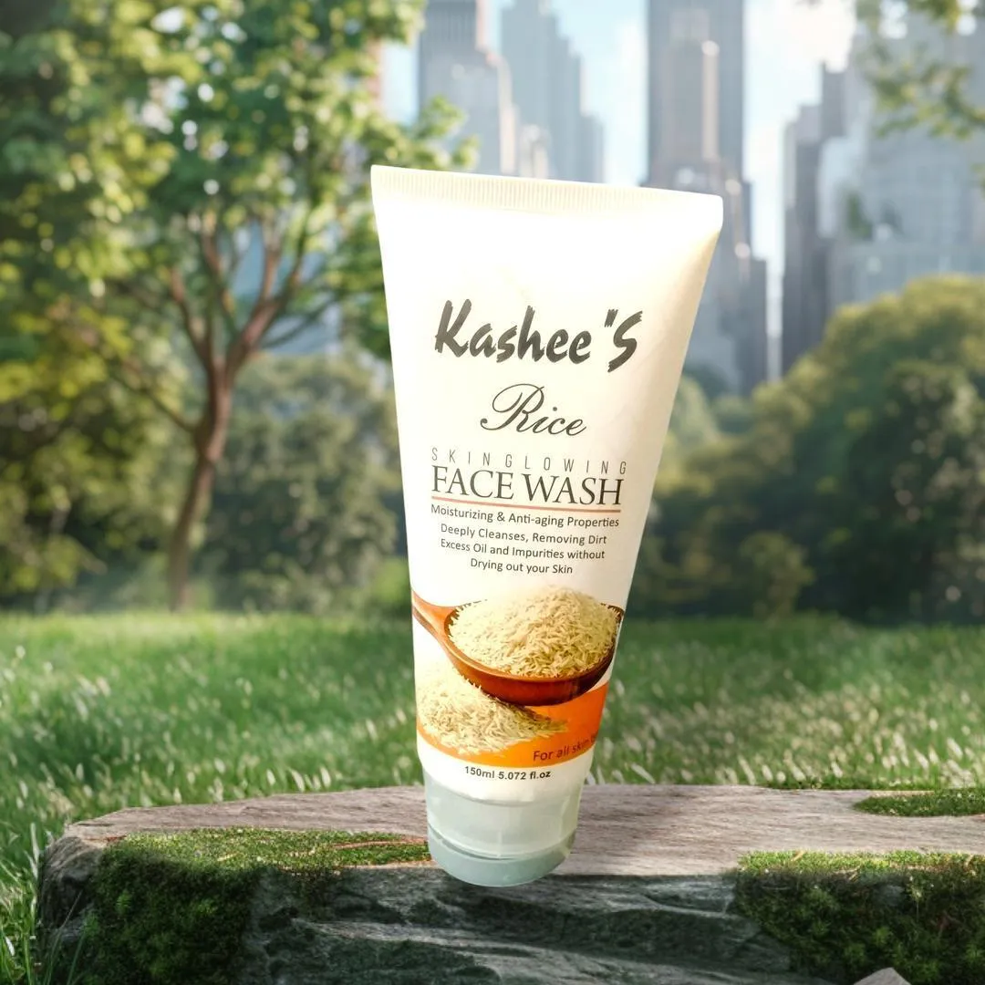 Kashees Rice Face Wash 150ml All Skin Types