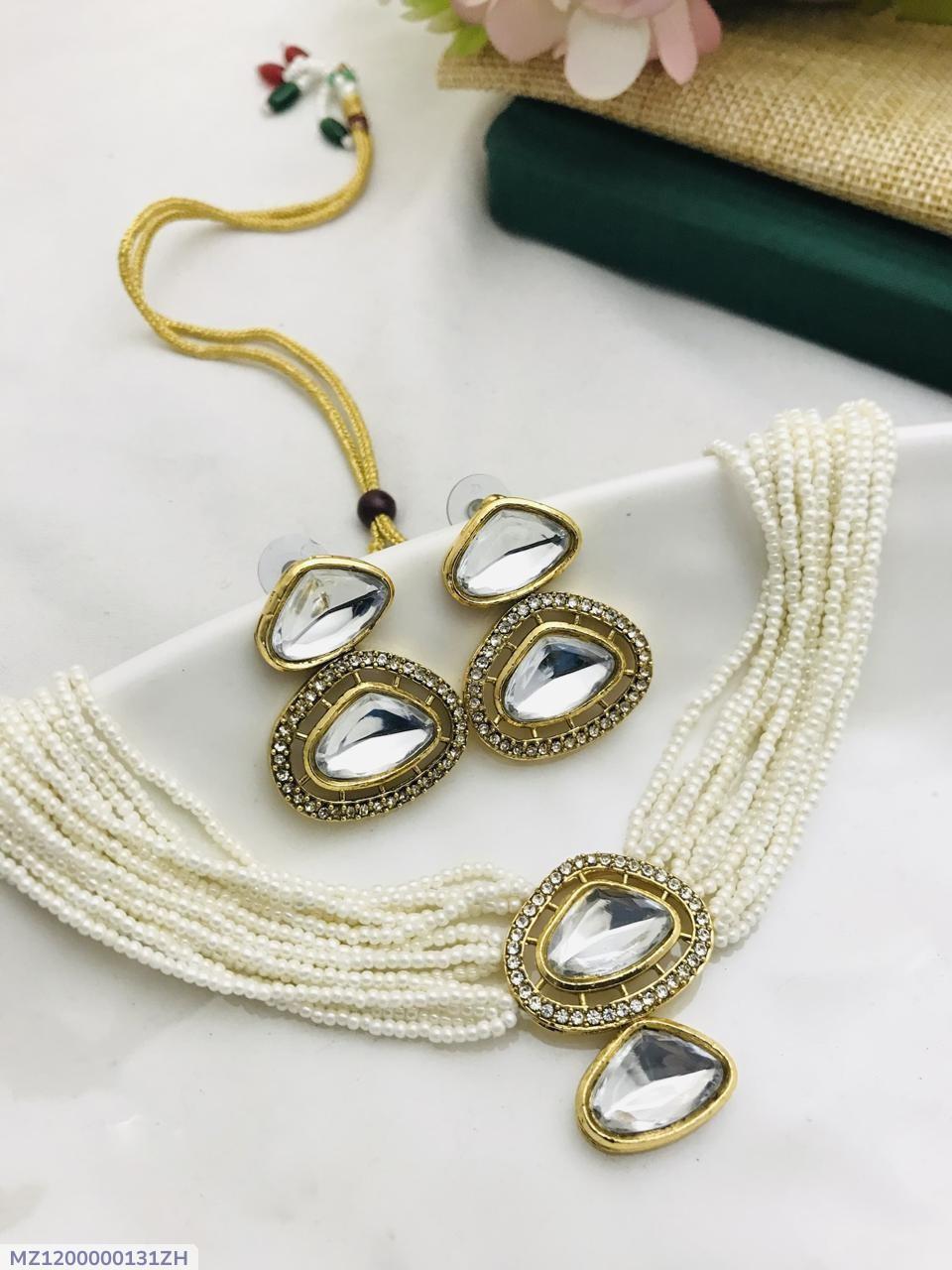 Gold Plated Kundan Choker Set for Women