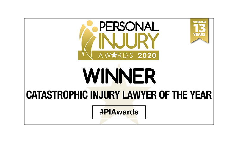 Catastrophic Injury Lawyer of the Year, Personal Injury Awards 2020