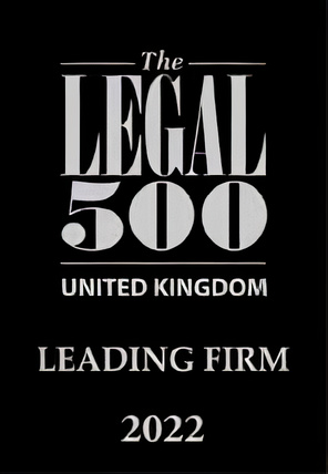 Legal 500 2022 Leading Firm