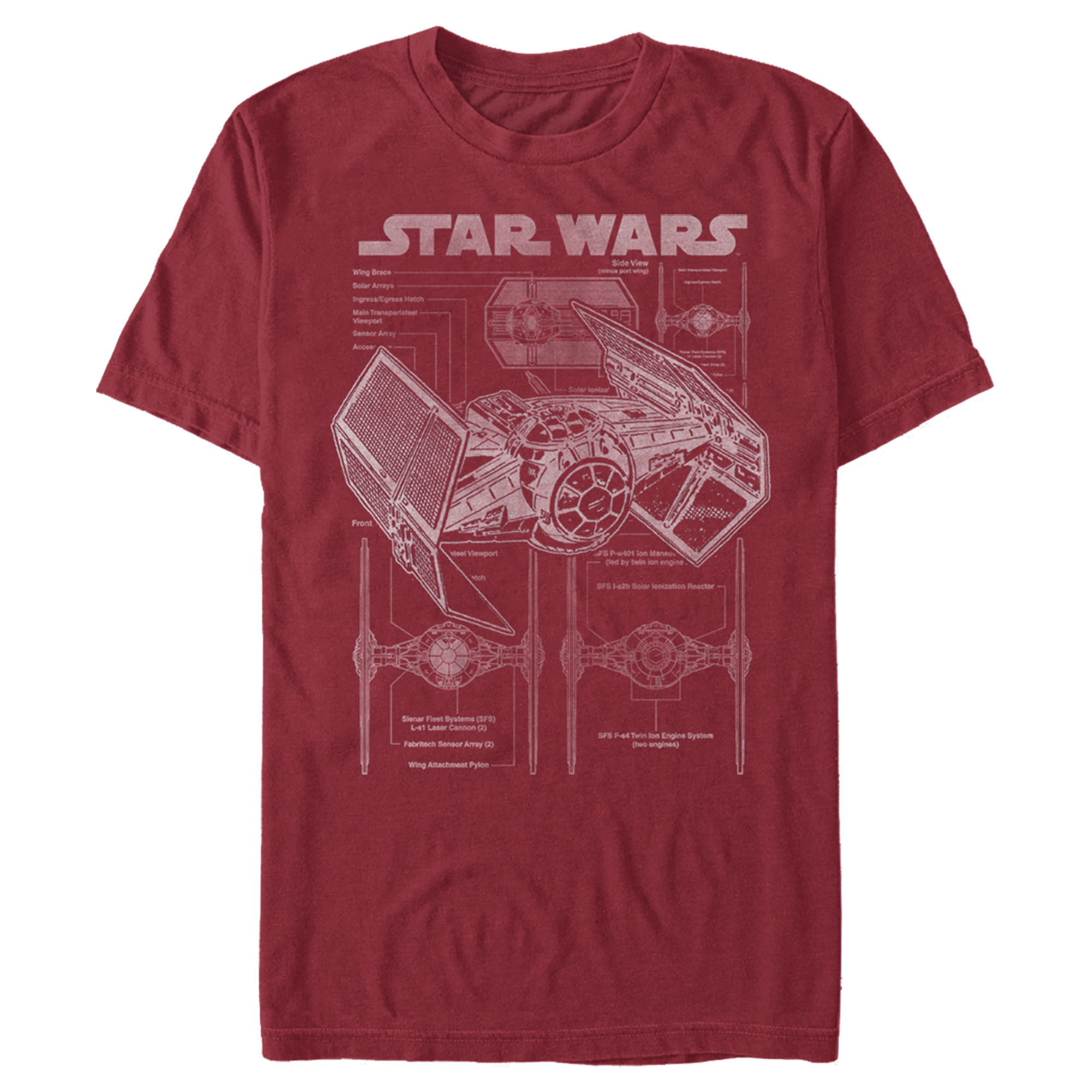 Star Wars Minimalist T-Shirt • X-Wing • Tie Fighter – Tico+Tina