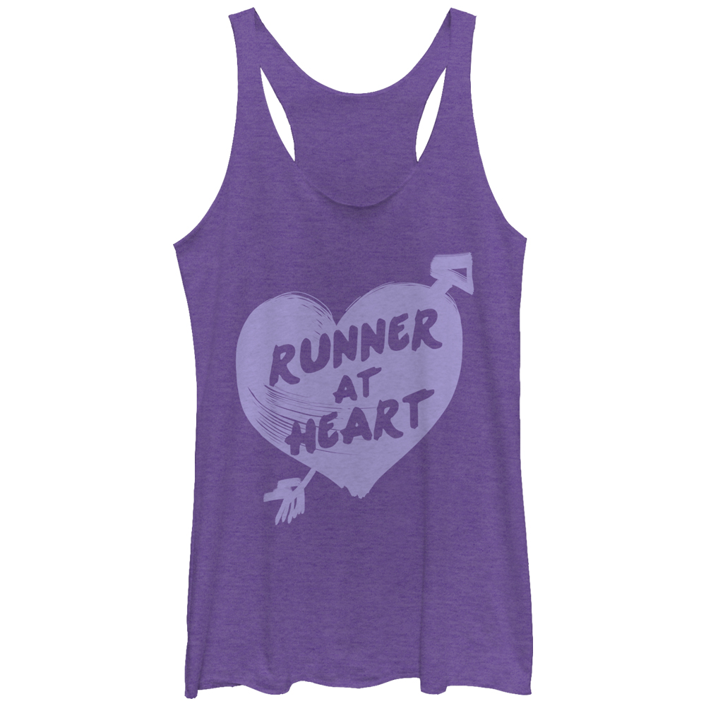 Download CHIN UP Women's Runner at Heart Racerback Tank Purple ...