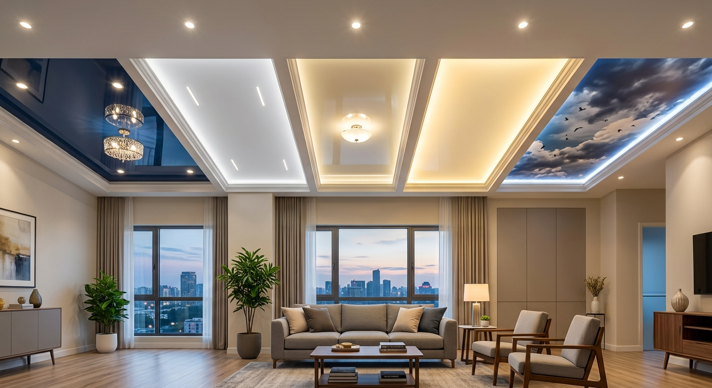 10 Reasons Homeowners Prefer Stretch Ceilings Over False Ceilings 10 Reasons Homeowners Prefer Stretch Ceilings Over False Ceilings