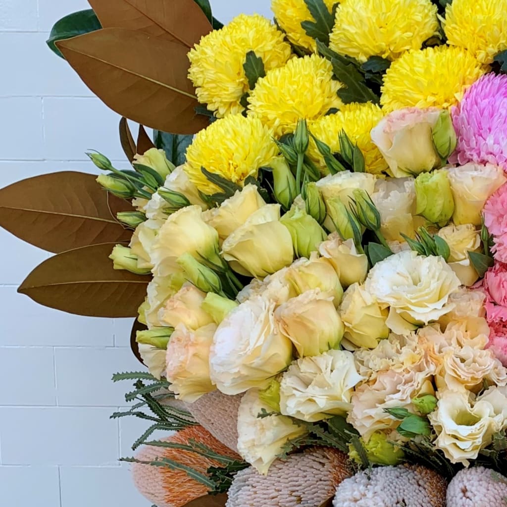yellow lisianthus