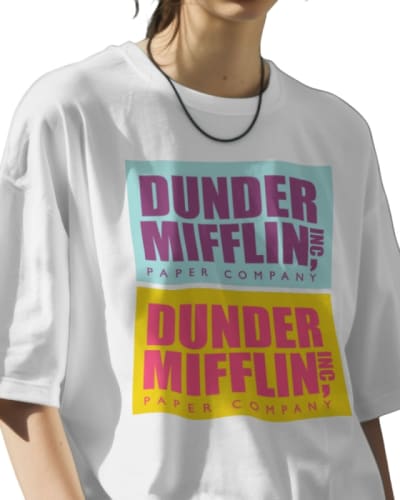 Camiseta diseño the office unisex algodón 100%