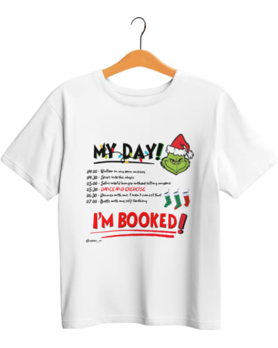 camiseta navideña de algodón 100%