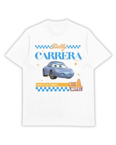 Camiseta Cars algodón 100% unisex