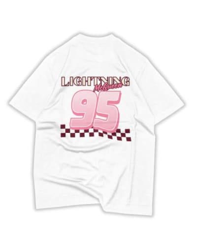 Camiseta oversize Cars algodón 100%
