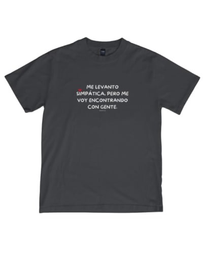 Camiseta original diseño estampado algodón 100%