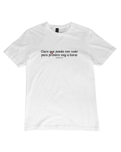 Camiseta original diseño estampado algodón 100%