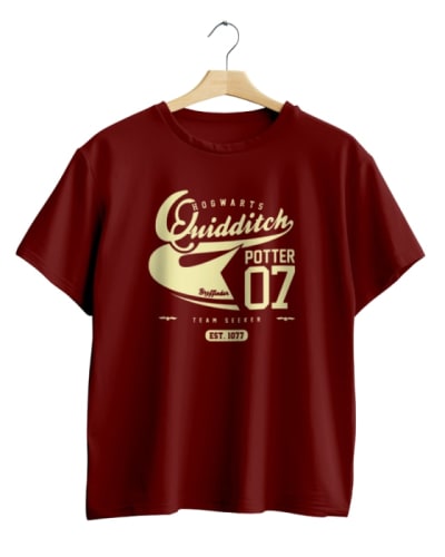 Camiseta unisex Harry Potter algodón 100%