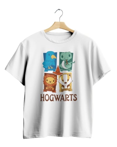 Camiseta unisex Harry Potter algodón 100%