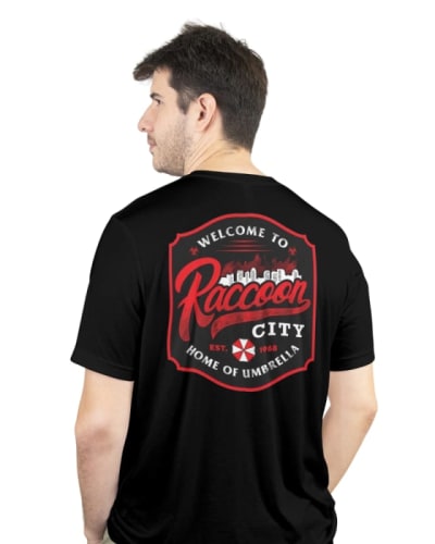 Camiseta  Corporación Umbrella  estampado algodón 100%