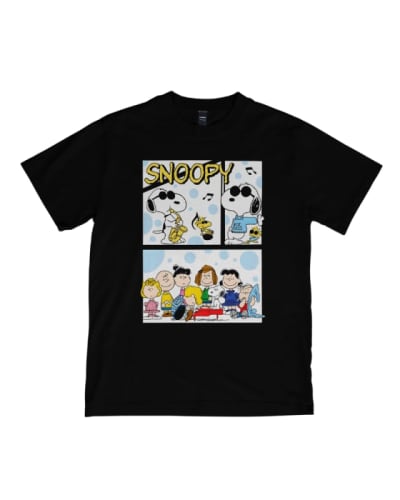 Camiseta  Snoopy  estampado algodón 100%