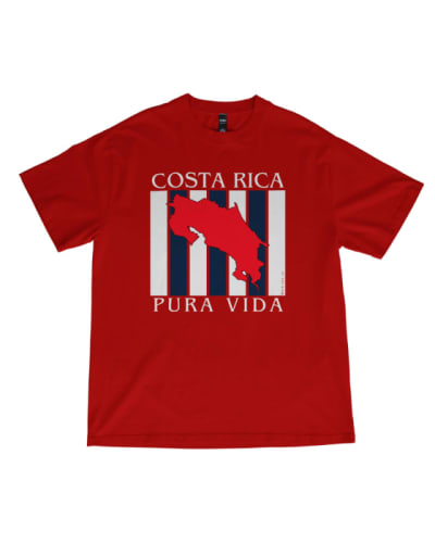 Camiseta unisex Costa Rica diseño original