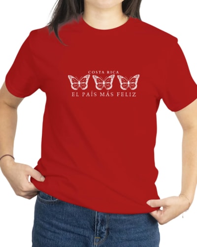 Camiseta unisex Costa Rica diseño original