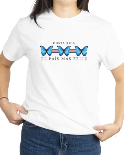 Camiseta unisex Costa Rica diseño original