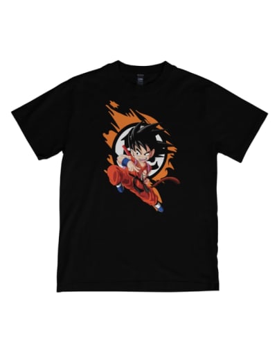 Camiseta Dragon Ball Z algodón 100%