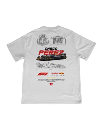 Camiseta fórmula 1 algodón 100% unisex