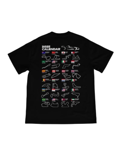 Camiseta fórmula 1 algodón 100% unisex