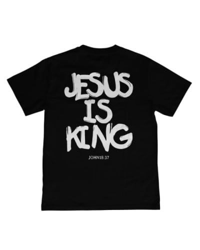 Camiseta oversize unisex cristiana algodón 100%