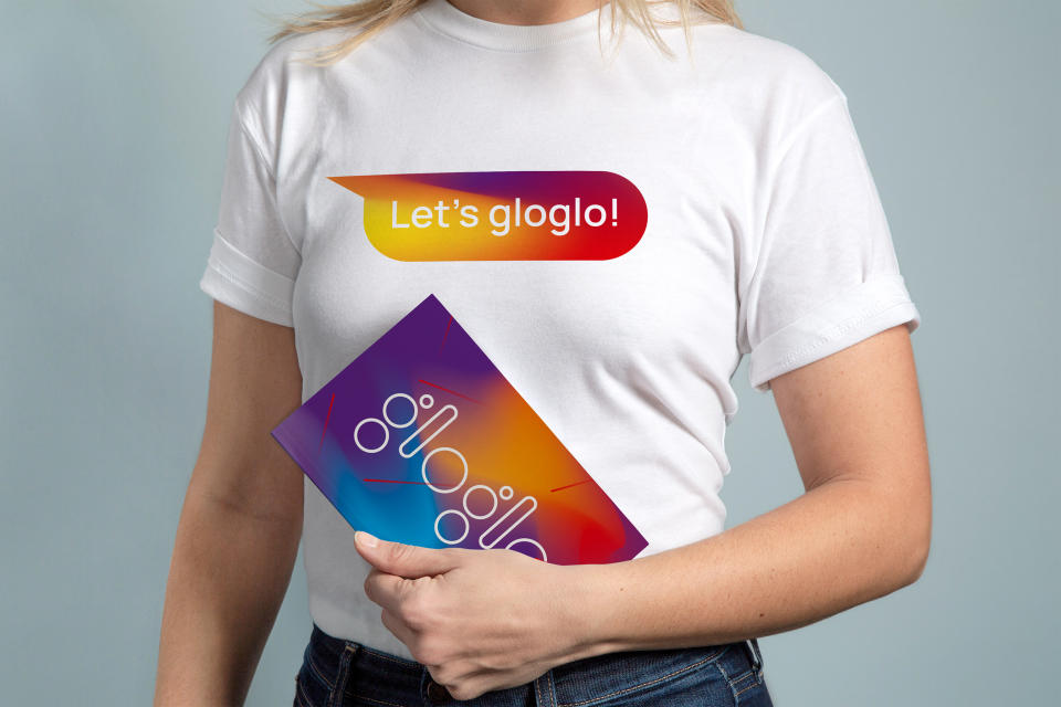 T-shirt and notebook