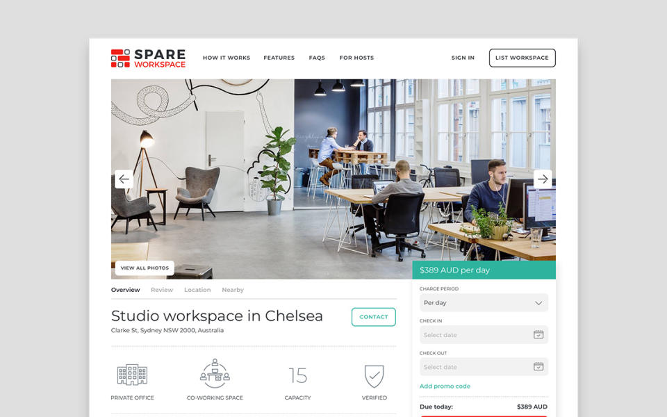 Spare Workspace