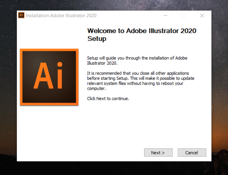 How to installs adobe illustrator 2020