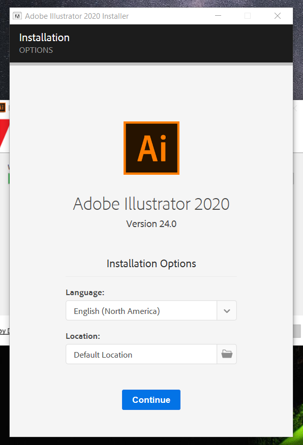 How to installs adobe illustrator 2020