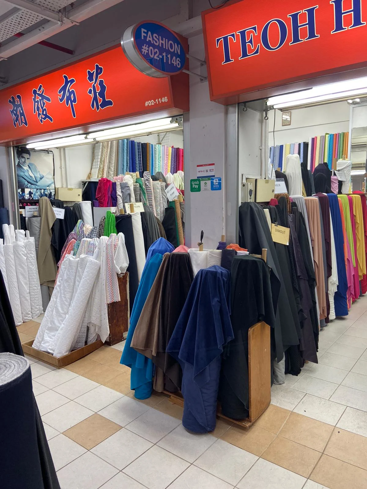 Textile Shop at Chinatown