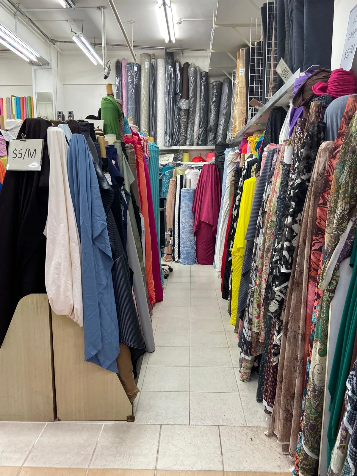 Textile Shop at Chinatown