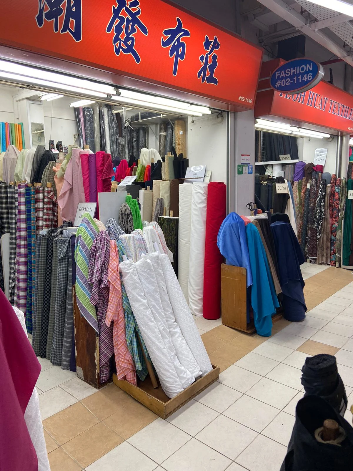 Textile Shop at Chinatown