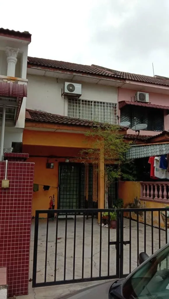 Colorful Double Storey House