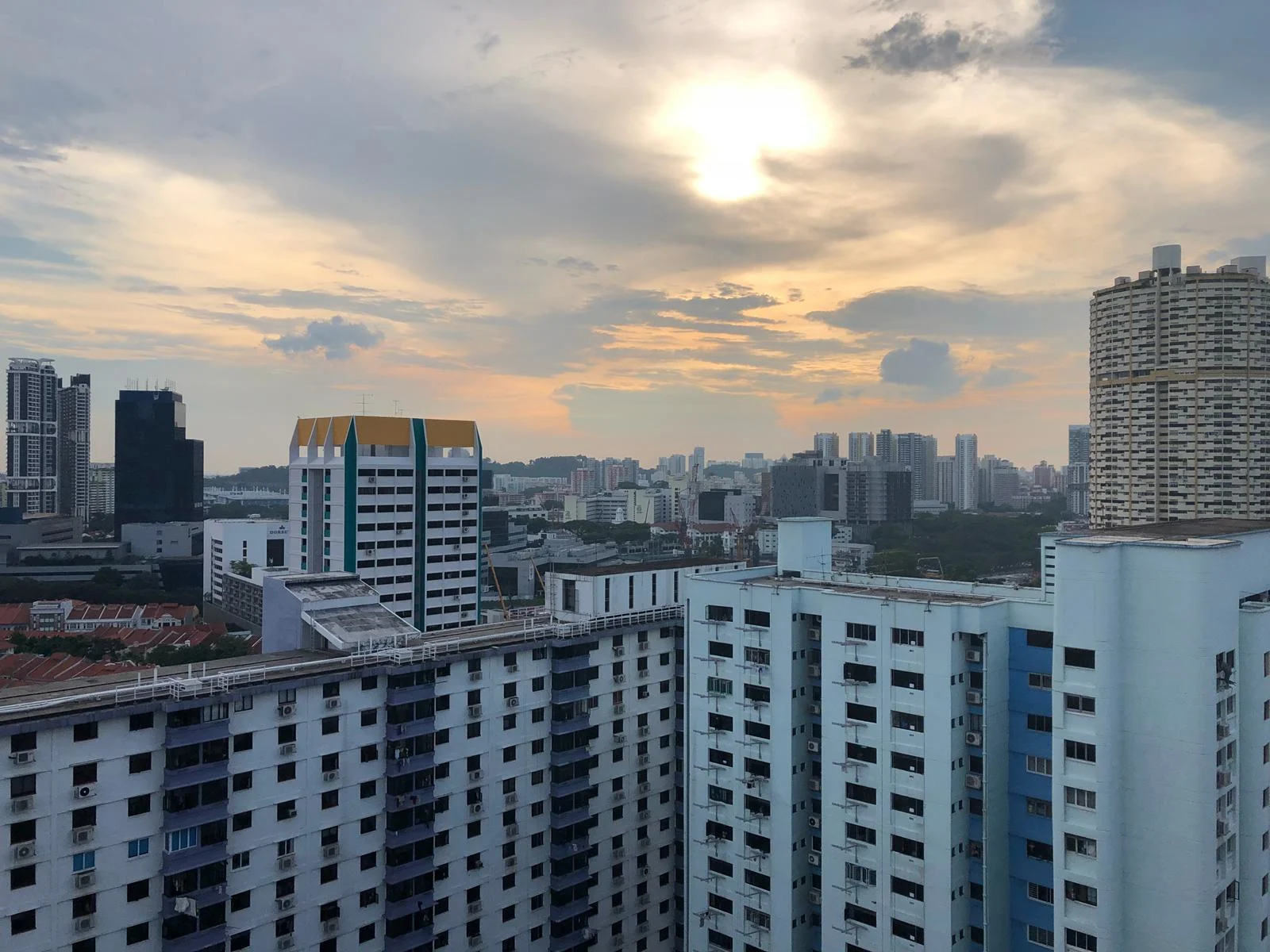 Unblocked view of Singapore CBD 