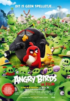 Filmposter van de film Angry Birds (2016)