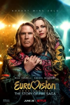 Filmposter van de film Eurovision Song Contest: The Story of Fire Saga