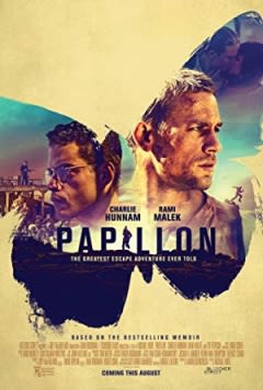 Filmposter van de film Papillon