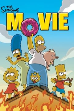 Filmposter van de film The Simpsons Movie