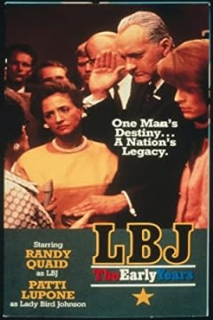 Filmposter van de film LBJ: The Early Years