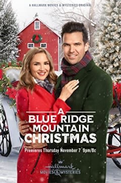 Filmposter van de film A Blue Ridge Mountain Christmas (2019)