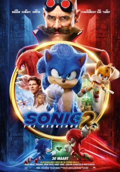 Filmposter van de film Sonic the Hedgehog 2