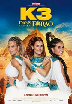 Filmposter van de film K3 Dans van de Farao