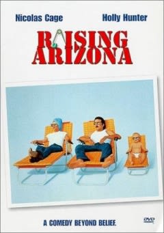 Filmposter van de film Raising Arizona