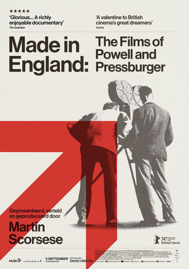 Filmposter van de film Made in England: The Films of Powell and Pressburger