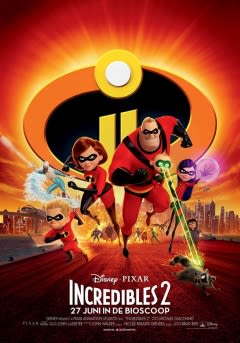 Filmposter van de film Incredibles 2