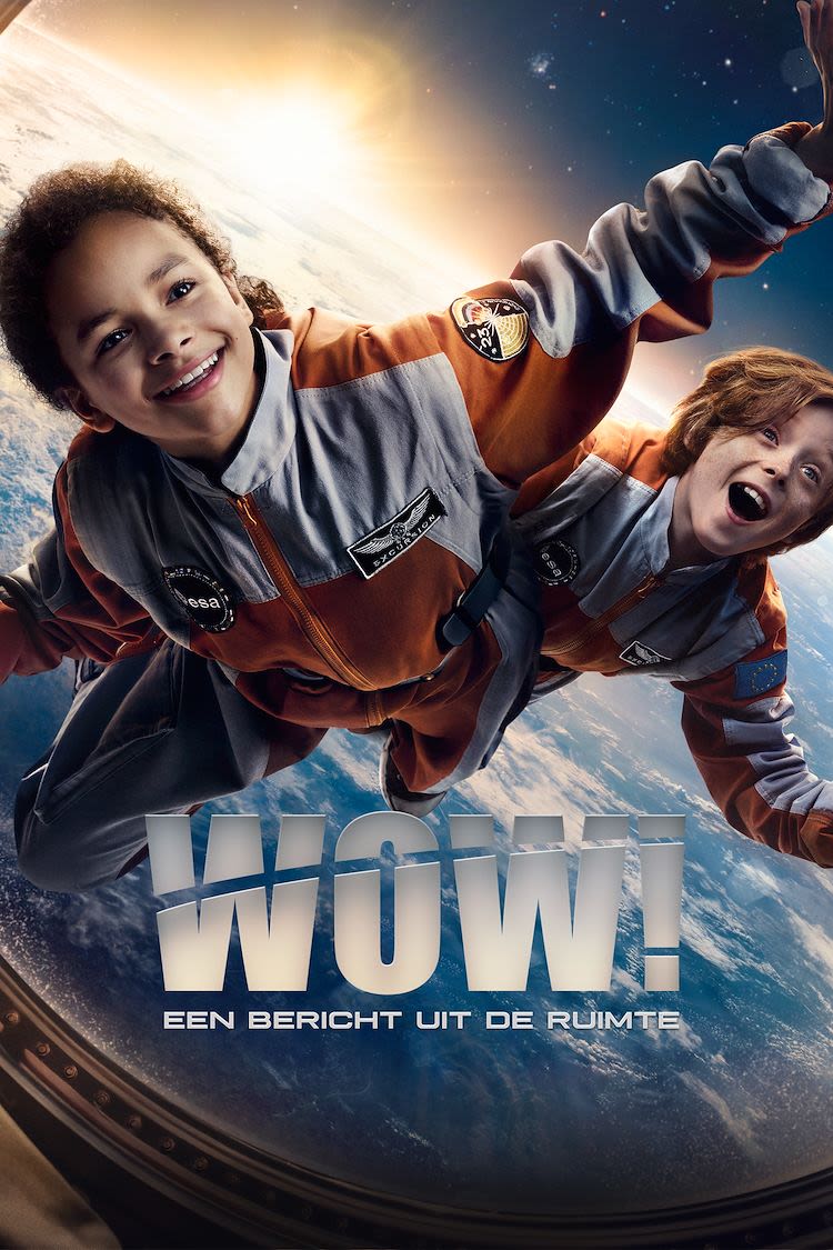 Filmposter van de film Wow! Een Bericht uit de Ruimte