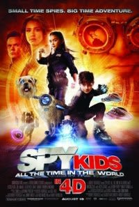 Filmposter van de film Spy Kids: All the Time in the World in 4D